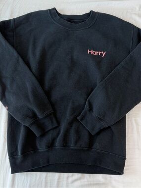 Harry Styles Black Crewneck (S)